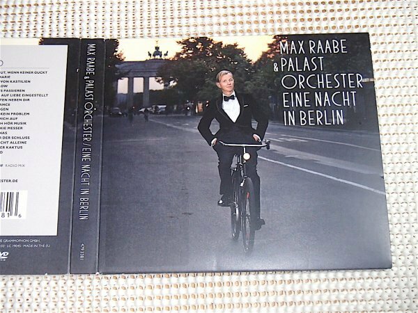 CD+DVD Max Raabe & Palast Orchester マックス ラーベ Eine Nacht In Berlin / ドイツ 国民的 シンガー シュラーガー キャバレー 音楽