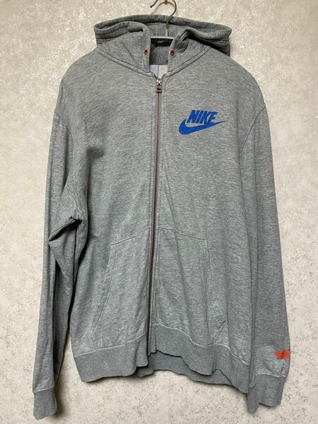 NIKE × BEAMS コラボ パーカー　Mサイズ 古着 グレー