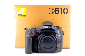■ Nikon ■ D610 ボディ ● S数 約9.600 ●防湿庫保管品 【極めて美品 送料込】