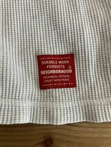 neighborhood ヘンリーネック ワッフル カットソー ロンT 長袖Tシャツ サーマル ネイバーフッド ヘンリー ロングスリーブ サイズS_画像5