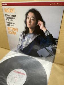 NED！美盤LP！内田光子 Mitsuko Uchida / モーツァルト ピアノ ソナタ第10番 第13番 Philips 28PC-115 蘭盤 直輸入 MOZART 1985 JAPAN NM！