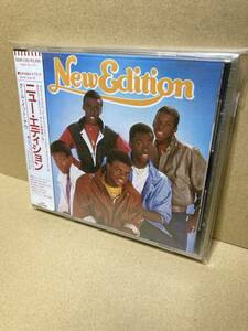 w/ STICKER OBI！帯付CD！ニュー・エディション NEW EDITION MCA 32XP-139 旧規格盤 シール帯 COOL IT NOW R&B RAY PARKER JR 1985 JAPAN