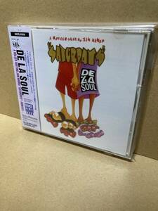 美盤CD帯付！DE LA SOUL / A ROLLER SKATING JAM NAMED ''SATURDAYS'' Sony SRCS 5559 旧規格盤 デ・ラ・ソウル IS DEAD 1991 JAPAN OBI NM
