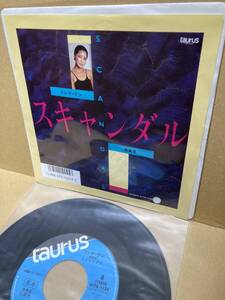 PROMO！稀7''！テレサ テン Teresa Teng 鄧麗君 / Scandal スキャンダル Taurus 07TR-1136 見本盤 時の流れに身をまかせ SAMPLE 1986 JAPAN