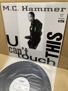 PROMO-ONLY！稀12''！MC Hammer / U Can't Touch This Special Remix Toshiba PRP-8350 見本盤 プロモ ハマー M.I.D Mix SAMPLE 1990 JAPAN