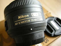 ニコン　Nikon AF-S DX NIKKOR 35mm F1.8G 単焦点 標準レンズ Fマウント☆USED品_画像3