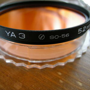 簡易梱包★Kenko ケンコー フィルター 52mm MC R1、Y2、YA3、クロースアップNo.3 各種４枚 ★USED品の画像4