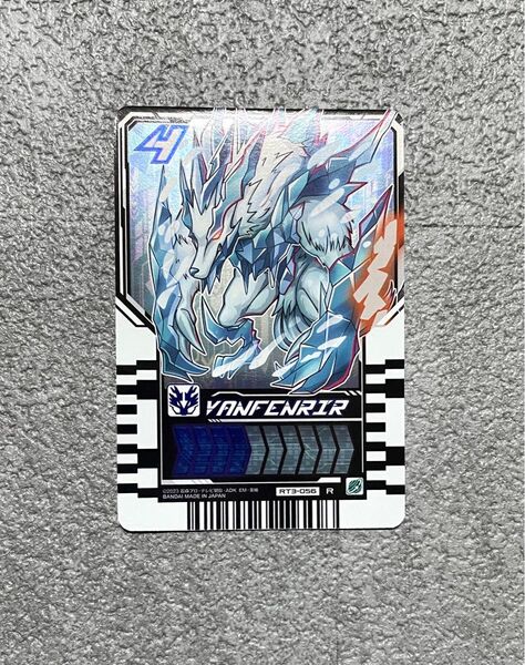 仮面ライダーガッチャード　ライドケミートレカ　PHASE:03 ヴァンフェンリル　R 