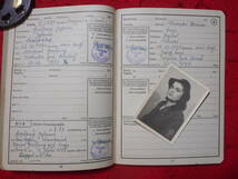 ■卍稀少! ナチスドイツ史料館　●ドイツ第三帝国アーリア系血統証明手帳と女子国家労働義勇団（RADwJ）隊員の写真　230424_画像1