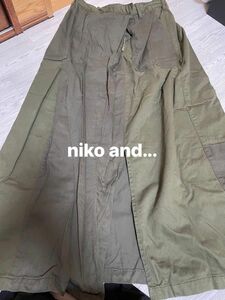 ニコアンドロングスカート 美品　サイズ4／定価6900円ほど