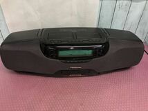 Panasonic RX-DT901，CD再生OK，ラジオ受信OK，テープ再生不可，本体のみ，中古現状品　ジャンク品（140s）_画像1