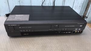 DX BROADREC DXR160V，DVDとVHS再生OK，その他動作未確認　中古現状品（100s）