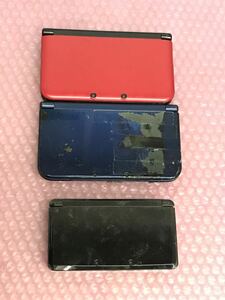 Nintendo new3DSLL×1/3DSLLx1/3DSx1計3台まとめ 動作不可　中古現状品　ジャンク　(60s)