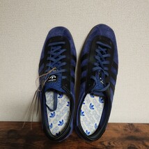 新品 未使用 アディダス adidas　ロンドン　28cm スニーカー ネイビー_画像3