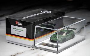1/64 FuelMe TOPART ポルシェ　992 GT3 RS olive green オリーブグリーン