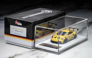 1/64 FuelMe TOPART ポルシェ　992 GT3 RS 黄色