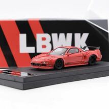 1/64 Star Model Liberty Walk HONDA ホンダ NSX LBWK 赤_画像1