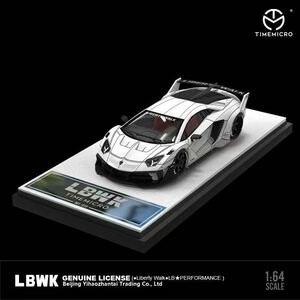 1/64 timemicro ランボルギーニ　アヴェンタドール　LP700 GT EVO LBWK 夜光