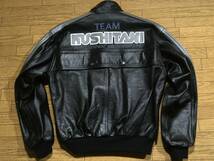 KUSHITANI パドック 牛革製ライディングレザーJKT 良品 Mサイズ 身長165-170cm 春のツーリングに_画像1