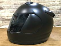 ARAI QUANTUM-J メタリックブラック フラットカラー 59-60ｃｍ Lサイズ_画像5