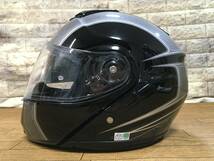 SHOEI NEO TEC BOREALIS システムヘルメット インナーバイザー装備 2013/09製造品 57ｃｍ Mサイズ_画像2