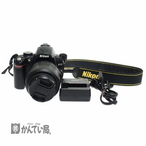 1円～ Nikon D5000 ニコン デジタル一眼レフカメラ 18-55mm 1:3.5-5.6G VR AF-S DX 通電確認済み 現状販売品