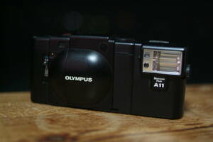 【324-2】OLYMPUS オリンパス XA A11 Electric Flash F-ZUIKO 35mm F2.8