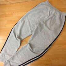 ◎adidas アディダス M 上下セット◆スウェット パーカー&ジョガーパンツ◆メンズ グレーx黒◆B3576_画像5