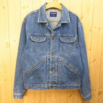 ◎Wrangler ラングラー 24MJ YCG-1840◆デニムジャケット Gジャン アメカジ 4ポケット ヴィンテージ◆メンズ 青 Mサイズ◆A4258_画像1