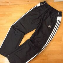 ◎adidas アディダス S 2本セット◆ナイロンパンツ スポーツトレーニングウェア◆メンズ 黒 まとめ売り◆C1273_画像2