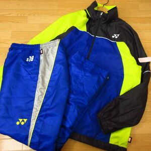 ◎美品！L 上下セット！YONEX ヨネックス◆厚手ウィンドブレーカー 裏起毛 ジャケット&パンツ 秋冬！◆メンズ グレー◆B3621