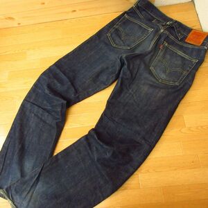 ◎希少 90s！Levi's 702 リーバイス 復刻 裏J22 ビッグE◆デニムパンツ 赤耳 ヴィンテージ◆メンズ 紺 W31 L36◆P4381