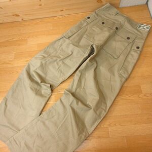 ◎未使用！US ARMY / CAB CLOTHING◆モンキーパンツ ミリタリー フィールドパンツ 軍パン◆メンズ ベージュ W23 L33インチ◆P4518