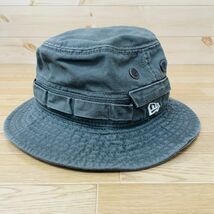 ◎美品！NEW ERA ニューエラ◆ミリタリーハット 帽子 キャップ ヴィンテージ加工◆メンズ オリーブ S-Mサイズ_画像1