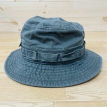 ◎美品！NEW ERA ニューエラ◆ミリタリーハット 帽子 キャップ ヴィンテージ加工◆メンズ オリーブ S-Mサイズ_画像3