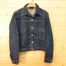 ◎A.P.C. アーペーセー◆デニムジャケット Gジャン 2nd 赤耳 アメカジ◆メンズ IDG Mサイズ◆A4349_画像1