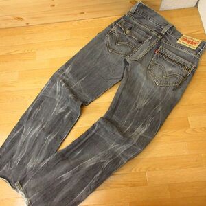 ◎00s！Levi's リーバイス 502 ボタン裏V23◆デニムパンツ ジーンズ Gパン ストレート◆メンズ IDG W32×L32サイズ◆P4452