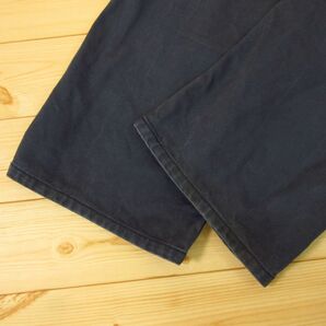 ◎Levi's 502 リーバイス 白タブ◆カラーデニムパンツ レギュラーテーパード ワークパンツ丈短め！◆メンズ 紺 W32 L33インチ◆P4578の画像6