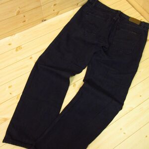 ◎Nudie Jeans ヌーディージーンズ◆ブラックデニムパンツ ストレート ジーパン ジーンンズ◆メンズ 黒 W33 L32◆P4570