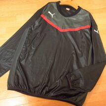 ◎使用少なめ！XL 上下セット！PUMA プーマ◆ウィンドブレーカー / ピステジャケット&パンツ◆メンズ 黒◆B3778_画像2