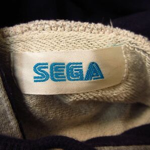 ◎希少 90s！ソニックザヘッジホッグ2 SEGA セガ◆フーディー パーカー メガドライブ ヴィンテージ 懸賞品◆メンズ グレー フリー◆KA4522の画像8