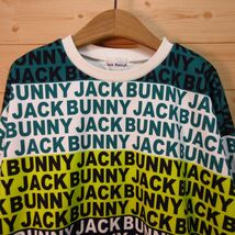 ◎美品！Jack Bunny !! パーリーゲイツ◆総柄 スウェット トレーナー プルオーバー ゴルフ◆レディース マルチカラー 1 M相当◆KA4518_画像3