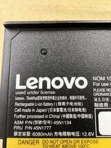 Lenovo 　Rechargeable Li-ion Battery 　45N1134 , 45N1777 　10.8V , 6.6Ah , 72Wh 　68+　（3）_画像3