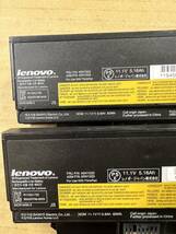 lenovo 　Rechargeable Li-ion Battery 　45N1022 , 45N1023 　11.1V , 5.6Ah , 63Wh 44+　　2個セット_画像4