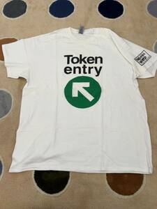 Token entry Tシャツ XL NYHC SICK OF IT ALL BLACK TRAIN JACK YOUTH OF TODAY