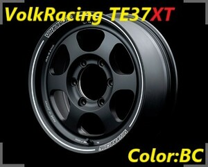 【納期要確認】Volk Racing TE37XT SIZE:6.5J-16 +38(SS) PCD:139.7-6H Color:BC ホイール4本セット