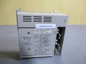 中古 OMRON オムロン 電力調整器 G3PX-220EHN (JASR60216B046)