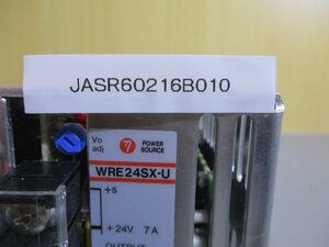 中古 POWER SOURCE POWER SUPPLY UNIT WRE24SX-U CHARMILLES EDM (JASR60216B010)