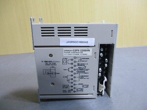 中古 OMRON オムロン 電力調整器 G3PX-220EHN (JASR60216B048)