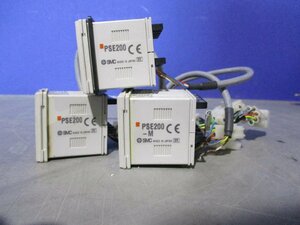 中古 SMC PSE200 多チャンネル圧力センサコントローラ*2/PSE200-M*1 (AAGR60116B117)